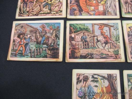 Coleccionismo cromos antiguos: LOTE 14 CROMOS - LA VUELTA DEL COYOTE - - Foto 4