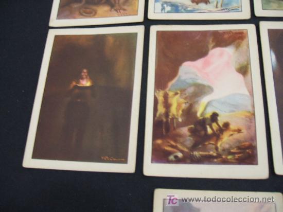 Coleccionismo cromos antiguos: LOTE 7 CROMOS - HISTORIA DEL PROGRESO HUMANO - CHOCOLATES AMATLLER - - Foto 4