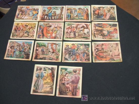 Coleccionismo cromos antiguos: LOTE 14 CROMOS - LA VUELTA DEL COYOTE - - Foto 1