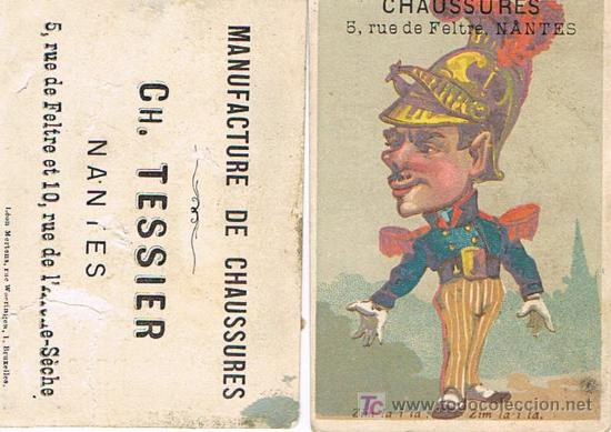 Coleccionismo Cromos antiguos: CROMOS FRANCESES, ZIM LA I LA, MANUFACTURE DE CHAUSSURES, CH. TESSIER
