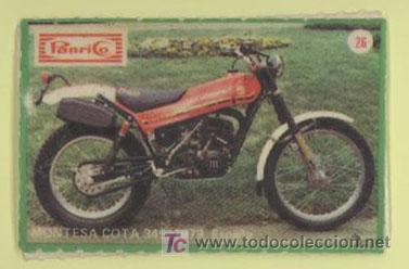 Coleccionismo Cromos antiguos: 26 - Montesa Cota - Panrico