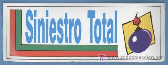 Coleccionismo cromos antiguos: Autoadhesiva N&ordm; 154 - Siniestro Total - Comicromo - Foto 1
