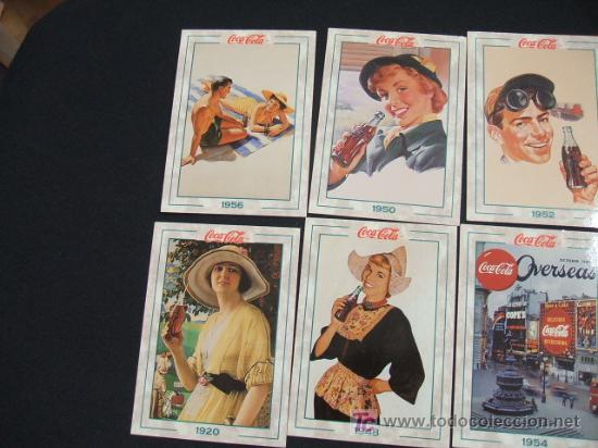 Coleccionismo cromos antiguos: LOTE 9 CROMOS - THE COCA-COLA COLLECTION - - Foto 2