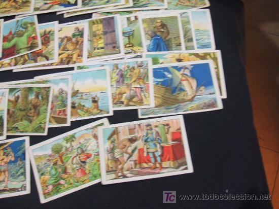 Coleccionismo cromos antiguos: LOTE 29 CROMOS - CRISTOBAL COLON - CHOCOLATE JUNCOSA - - Foto 5