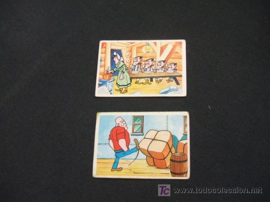 Coleccionismo cromos antiguos: LOTE 2 CROMOS - LUCKY LUKE - EDICIONES ESTE - - Foto 1