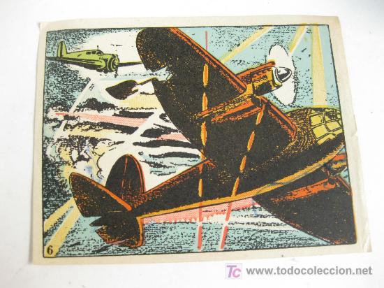 Coleccionismo cromos antiguos: ANTIGUO CROMO DE AVIONES - Foto 1