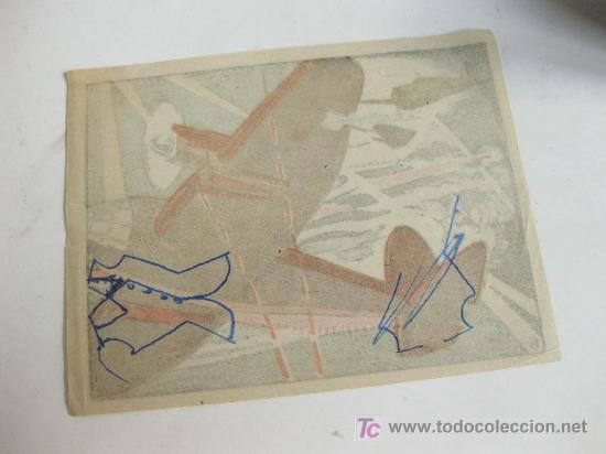 Coleccionismo cromos antiguos: ANTIGUO CROMO DE AVIONES - Foto 2