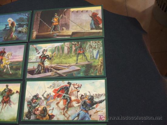 Coleccionismo cromos antiguos: COLECCION COMPLETA (10 CROMOS) - JUANA DE ARCO - - Foto 3