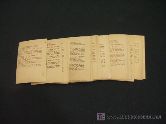Coleccionismo cromos antiguos: LOTE 25 CROMOS - MAPAS DE ESPA&Ntilde;A - - Foto 4
