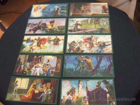 Coleccionismo cromos antiguos: COLECCION COMPLETA (10 CROMOS) - JUANA DE ARCO - - Foto 1