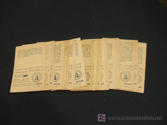 Coleccionismo cromos antiguos: LOTE 20 CROMOS - CRISTOBAL COLON - CHOCOLATE JUNCOSA - - Foto 4