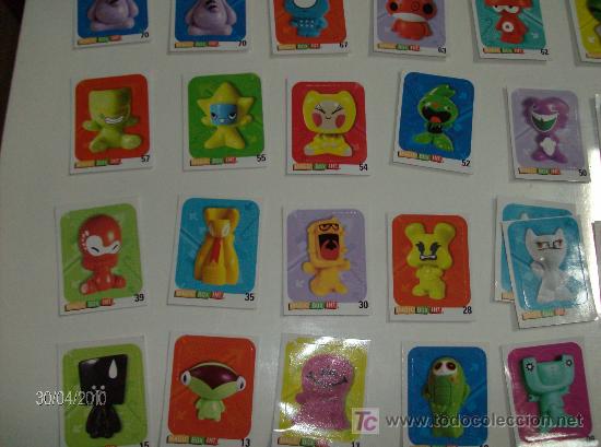 Coleccionismo cromos antiguos: 36 CROMOS ADHESIVOS EXPLORER GOGOS MAGIC BOX - Foto 1