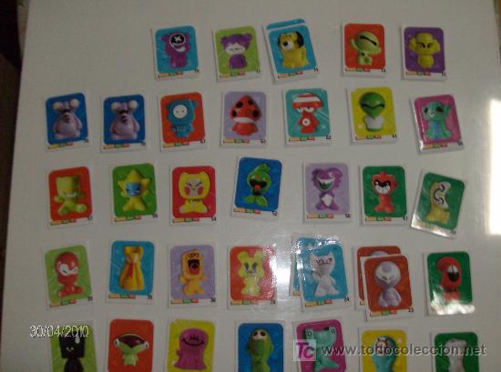 Coleccionismo cromos antiguos: 36 CROMOS ADHESIVOS EXPLORER GOGOS MAGIC BOX - Foto 2