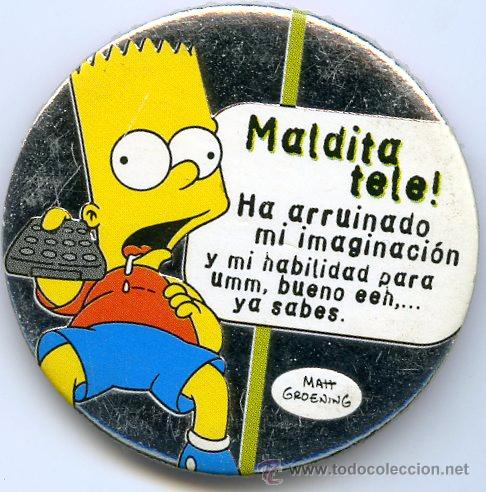 Coleccionismo cromos antiguos: PICKERS THE SIMPSONS ** BART SIMPSON ** N&ordm; 1 - Foto 1