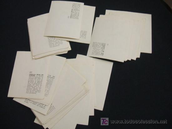 Coleccionismo cromos antiguos: LOTE 44 CROMOS DE ANIMALES - - Foto 16