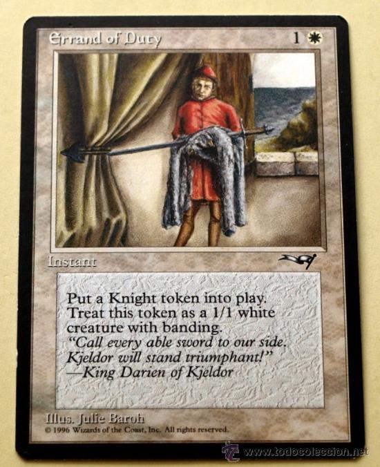 Coleccionismo cromos antiguos: Magic The Gathering - Foto 1