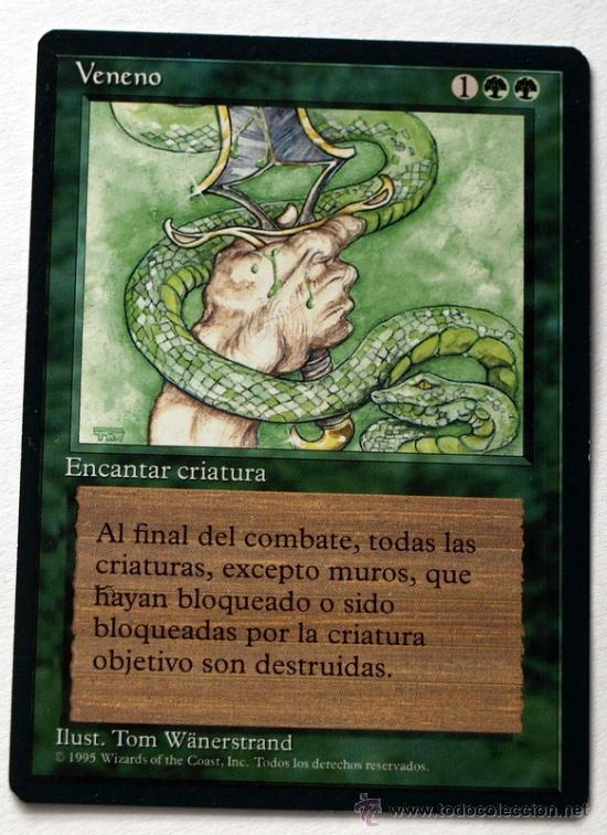 Coleccionismo cromos antiguos: Magic The Gathering - Foto 1