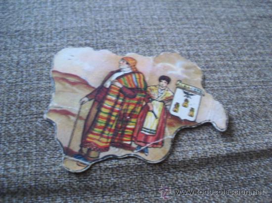 Colecionismo Cromos antigos: MAPA DE ESPA&Ntilde;A-PUZLE-CHOCOLATES JAIME BOIX-CROMOS SUELTOS. N&ordm; 37 ALBACETE