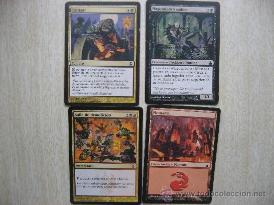 Coleccionismo cromos antiguos: 4 CARTAS,MAGIC THE GATTHRING. - Foto 1