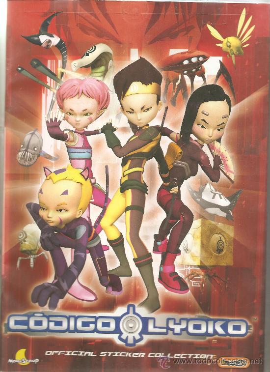Coleccionismo cromos antiguos: CODIGO LYOKO  2 ROJA  LOTE DE 5 CROMOS DIFERENTES - Foto 1