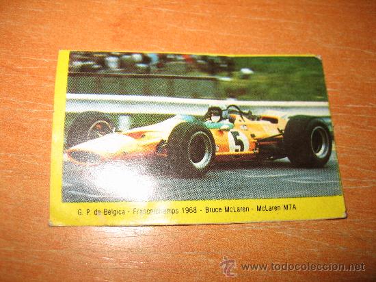 Coleccionismo cromos antiguos: GRAN PRIX FORD CROMO N&ordm; 2   DANONE - Foto 1