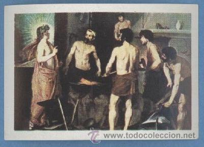 Coleccionismo cromos antiguos: La fragua de Vulcano - Velazquez - Circulo de Compradores - Foto 1