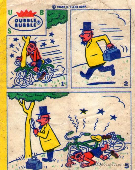 Coleccionismo cromos antiguos: CROMO CHICLES &rdquo;DUBBLE BUBBLE&rdquo; - A&ntilde;os 60/70. - Foto 1