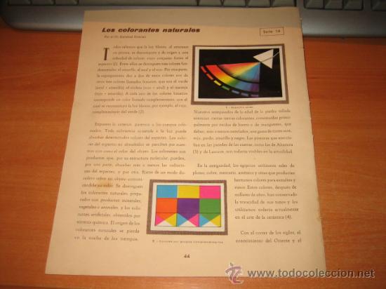 Colecionismo Cromos antigos: HOJA CON 6 CROMOS DEL ALBUM DE NESTLE  LAS MARAVILLAS DEL UNIVERSO TOMO ROJO