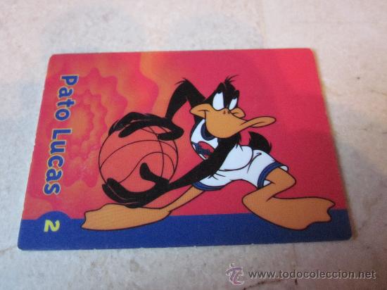 Coleccionismo cromos antiguos: CROMO DANONE SPACE JAM N&ordm; 5 - PATO LUCAS - Foto 1