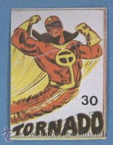 Coleccionismo cromos antiguos: Planilla Idolos Fant&aacute;sticos - Tornado - Foto 1