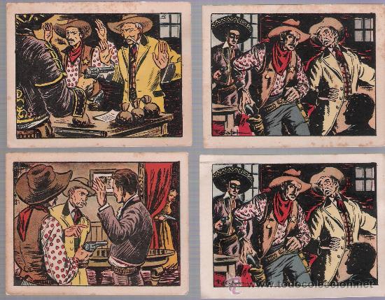 Coleccionismo cromos antiguos: La vuelta del Coyote. Lote de 4 cromos. - Foto 1