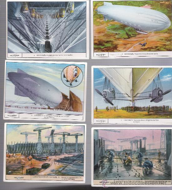 Collectable Antique Stickers: Gallicromo. Lote de 6 cromos. Serie  5 (4) y Serie 18 (2).