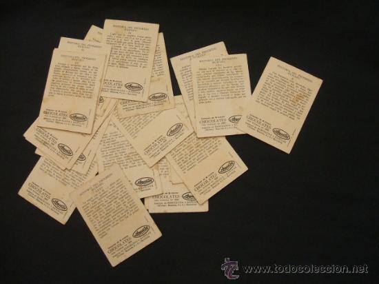 Coleccionismo cromos antiguos: LOTE 24 CROMOS - HISTORIA DEL PROGRESO HUMANO - CHOCOLATES AMATLLER - - Foto 2