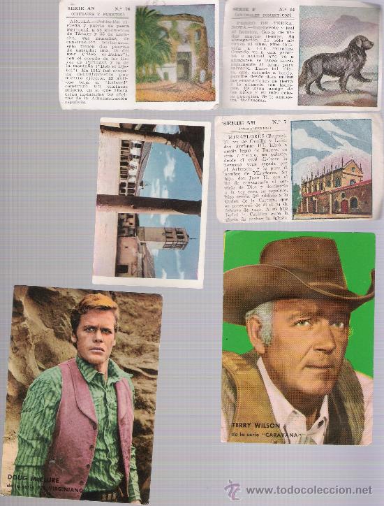 Coleccionismo cromos antiguos: Lote de 6 cromos varios. - Foto 1