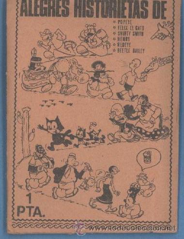 Coleccionismo cromos antiguos: Alegres historietas de Popeye - fher - Foto 1