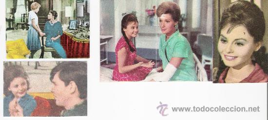 Collectable Antique Stickers: Lote de 5 cromos. Roc&iacute;o de la Mancha(3) La chica del Trebol y tu a Bost&oacute;n y yo a California.