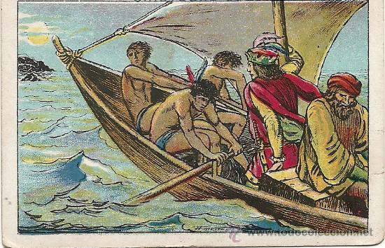 Coleccionismo cromos antiguos: CHOCOLATE JUNCOSA, CRISTOBAL COLON, N&ordm; 30 - Foto 1