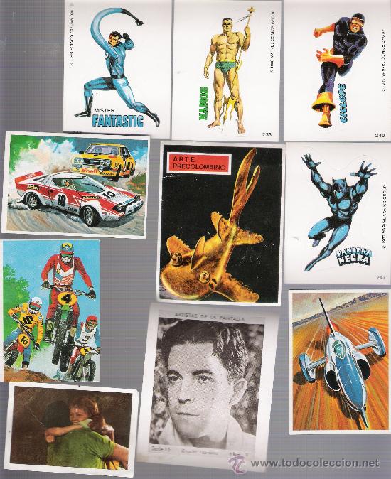 Collezionismo Figurine antiche: Lote de 10 cromos varias colecciones.