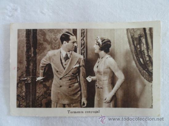 Colecionismo Cromos antigos: ANTIGUO CROMO DE CHOCOLATES JUNCOSA. - TORMENTA CONYUGAL -.