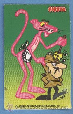 Coleccionismo cromos antiguos: La pantera rosa y el inspector - Fiesta - Foto 1