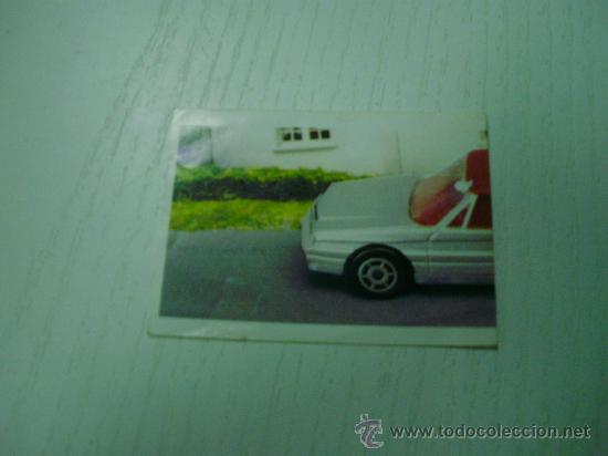 Coleccionismo Cromos antiguos: LAS GRANDES MINIATURAS DE MAJORETTE - CROMO N&ordm; 23 (CADILLAC ALLANTE) - EDITA TELEKITOS - A&Ntilde;O 1.989