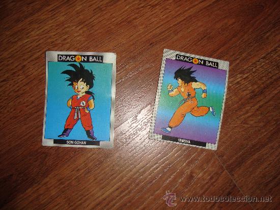 Coleccionismo cromos antiguos: lote 2 cromos dragon ball - Foto 1