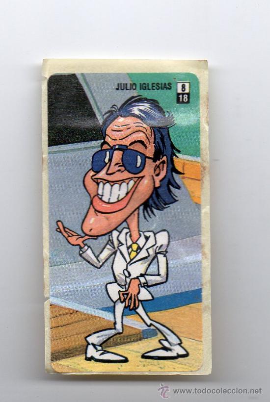 Coleccionismo cromos antiguos: JULIO IGLESIAS - CROMO - Foto 1
