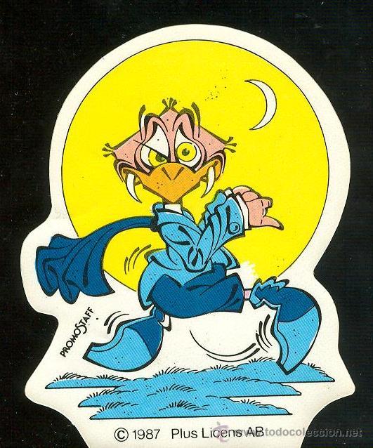 Coleccionismo cromos antiguos: DONUTS CROMO 1987 PLUS LICENS, SIN PEGAR - Foto 1