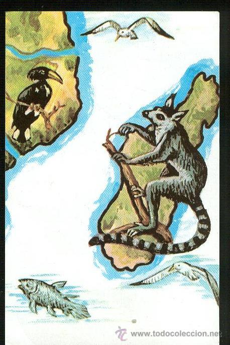 Collectable Antique Stickers: CROMO BIMBO COLECCION ATLAS ILUSTRADO. CROMO N&ordm; 107