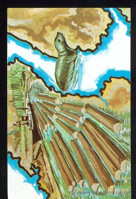 Coleccionismo Cromos antiguos: CROMO BIMBO COLECCION ATLAS ILUSTRADO. CROMO N&ordm; 56