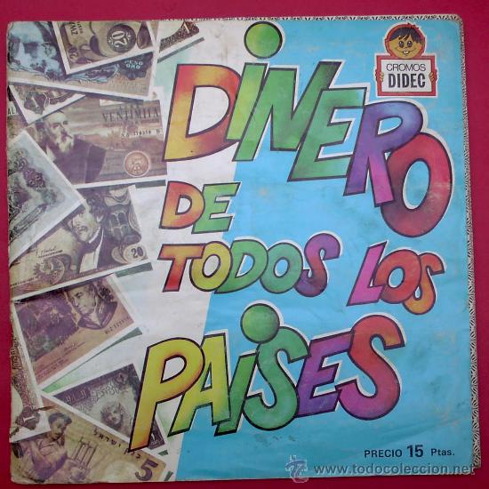 Sammeln alte Sammelbilder: LOTE DE CROMOS. CROMOS SUELTOS; 0,30 &euro;. DINERO DE TODOS LOS PA&Iacute;SES. DIFUSORA DE CULTURA, 1979.