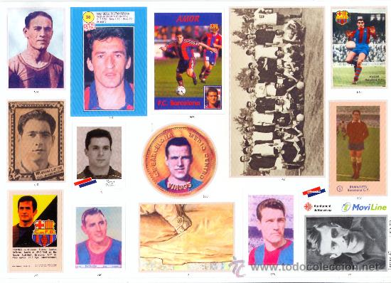 Coleccionismo cromos antiguos: Cromos del Bar&ccedil;a. L&aacute;mina 47 - Foto 1