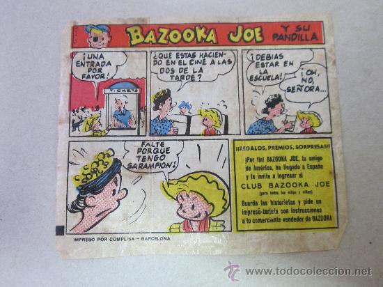 Coleccionismo cromos antiguos: CROMO BAZOOKA JOE Y SU PANDILLA - Foto 1