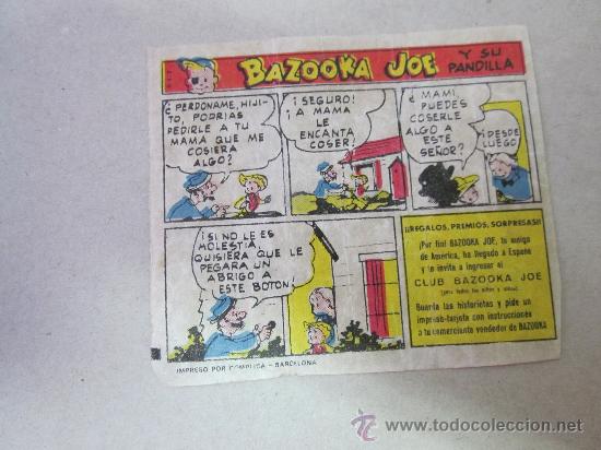 Coleccionismo cromos antiguos: CROMO BAZOOKA JOE Y SU PANDILLA - Foto 1